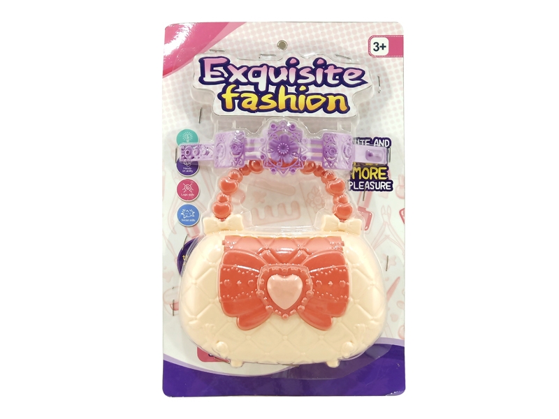 新款过家家饰品爱心桃包包手链款（配饰品）	 - HP1174551