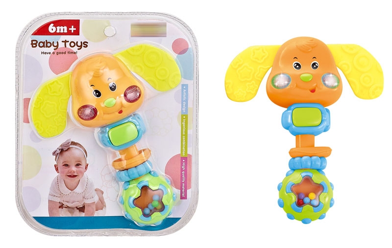BABY RATTLE W/LIGHT & MUSIC (INCLUDED BATTERY) - HP1175806