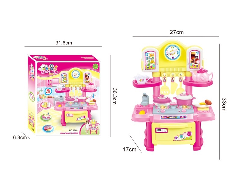 KITCHEN SET W/LIGHT & MUSIC - HP1176434