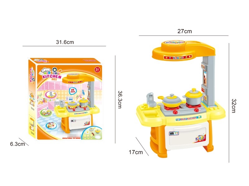 KITCHEN SET W/LIGHT & MUSIC - HP1176436