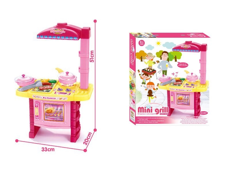 KITCHEN SET W/LIGHT & MUSIC - HP1176437