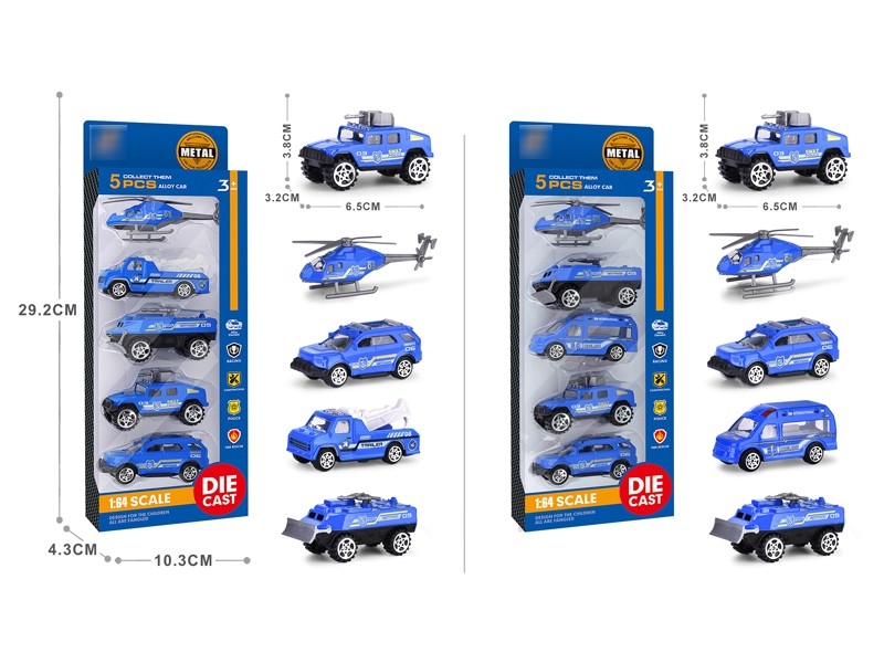 1:64 FREE WAY DIE-CAST CAR 5PCS，2ASST - HP1176643