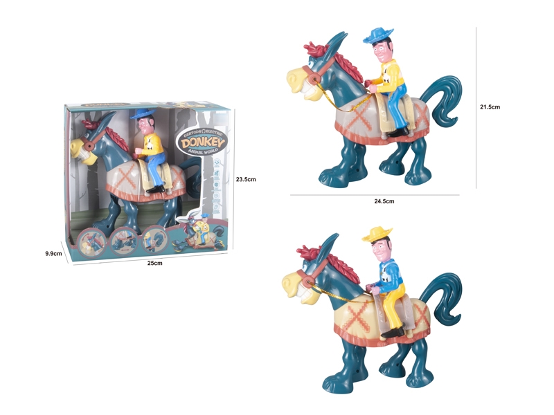 B/O DONKEY W/MAN & MUSIC - HP1176688