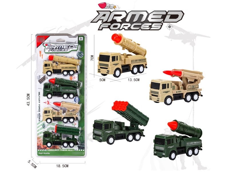 PULL BACK MILITARY CAR - HP1176860