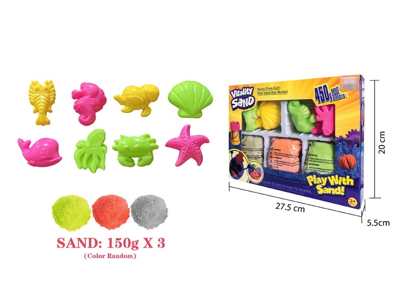 SPACE SAND SET 450G W/ACCESSORIES - HP1176927
