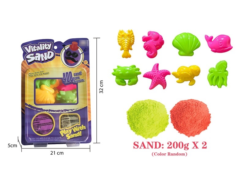 SPACE SAND SET 400G W/ACCESSORIES - HP1176942