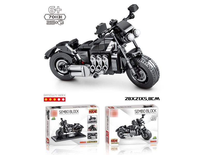 MOTORCYCLE SERIES BLOCKS 215+PCS - HP1177104