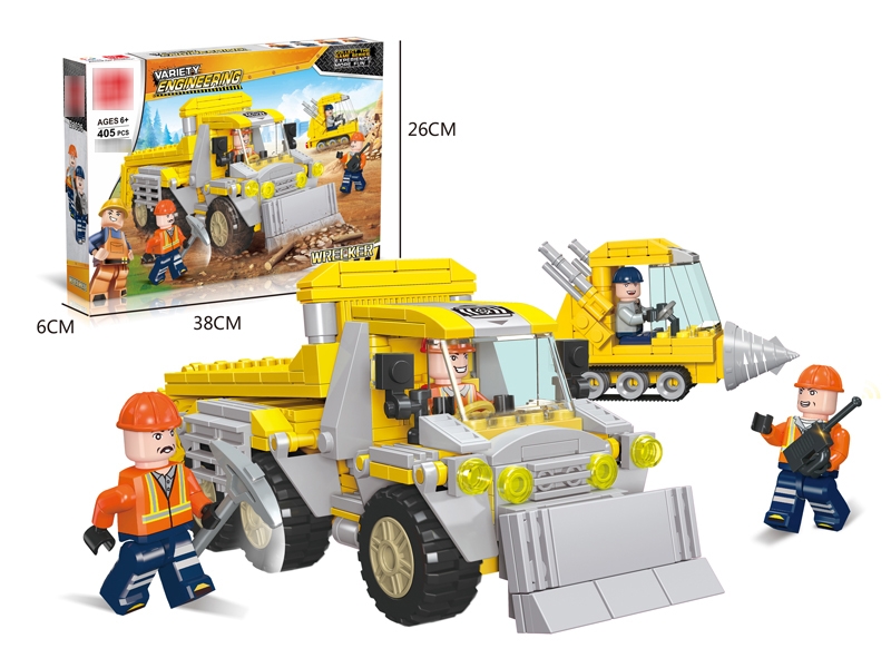 BLOCK CONSTRUCTION CAR 405PCS - HP1177115