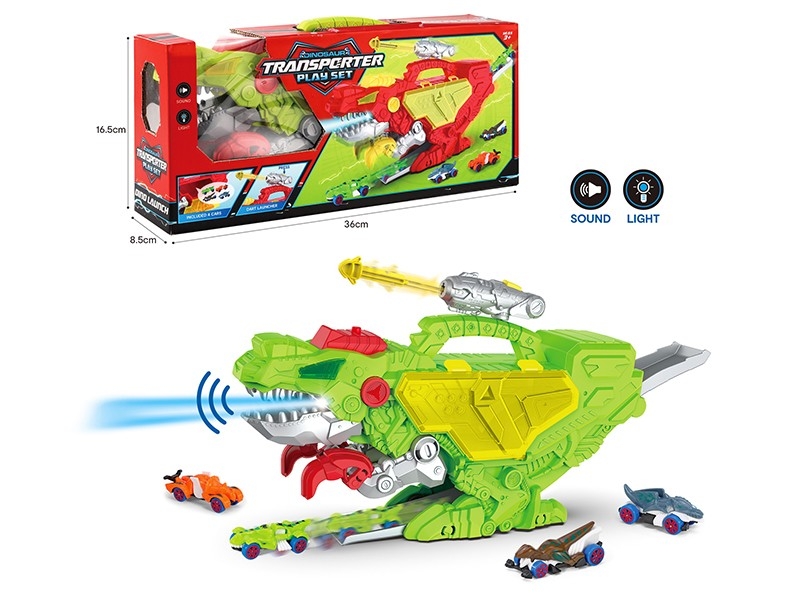 FREE WAY RAIL CAR W/LIGHT & MUSIC，FREE WAY CAR 4PCS,INCLUDED  3AG13 - HP1177526