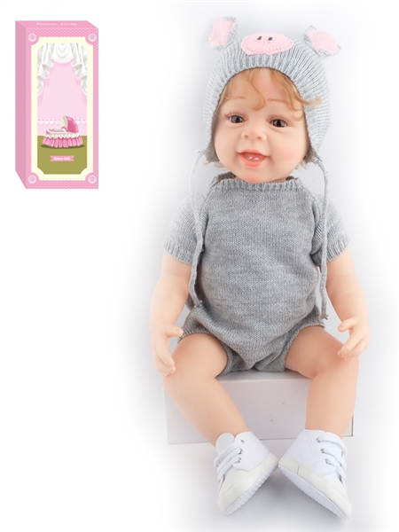 55CM HIGH SIMULATION SILICONE DOLL W/ACCESSERIES(THE DOLL HAS REPRODUCTIVE ORGANS) - HP1177688