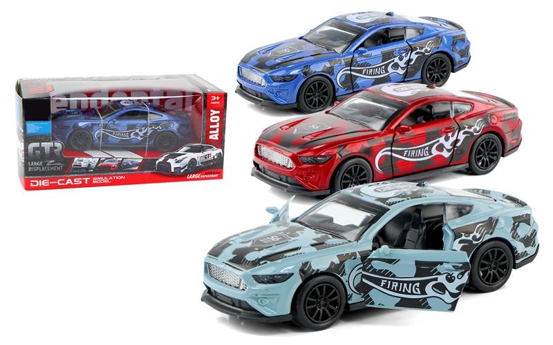 1:32 PULL BACK DIE-CAST CAR (CAN OPEN THE DOORS, 3 COLORS) - HP1177733