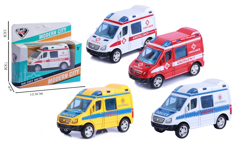 PULL BACK DIE-CAST CAR - HP1177802