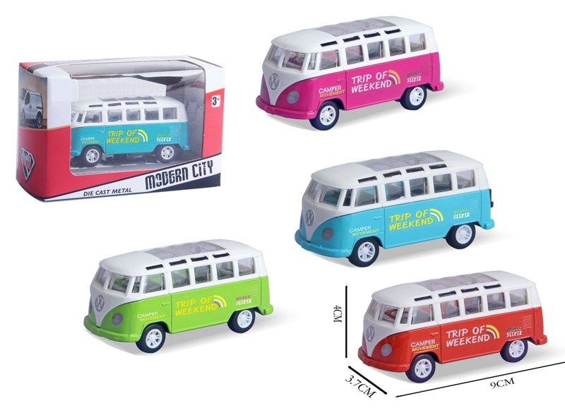 PULL BACK DIE-CAST BUS - HP1177812