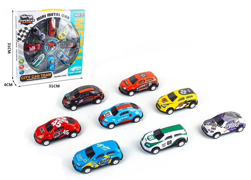 PULL BACK DIE-CAST CAR - HP1177856