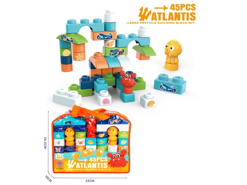 BUILDING BLOCKS 45PCS - HP1178631