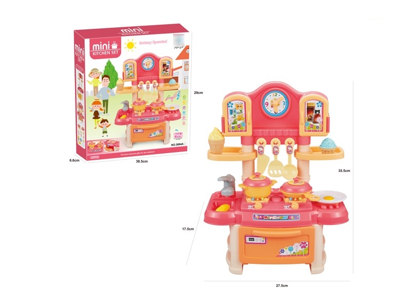 KITCHEN SET W/LIGHT & MUSIC - HP1178685