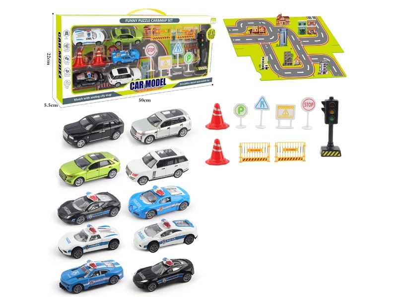 PULL BACK DIE-CAST CAR SET - HP1179084