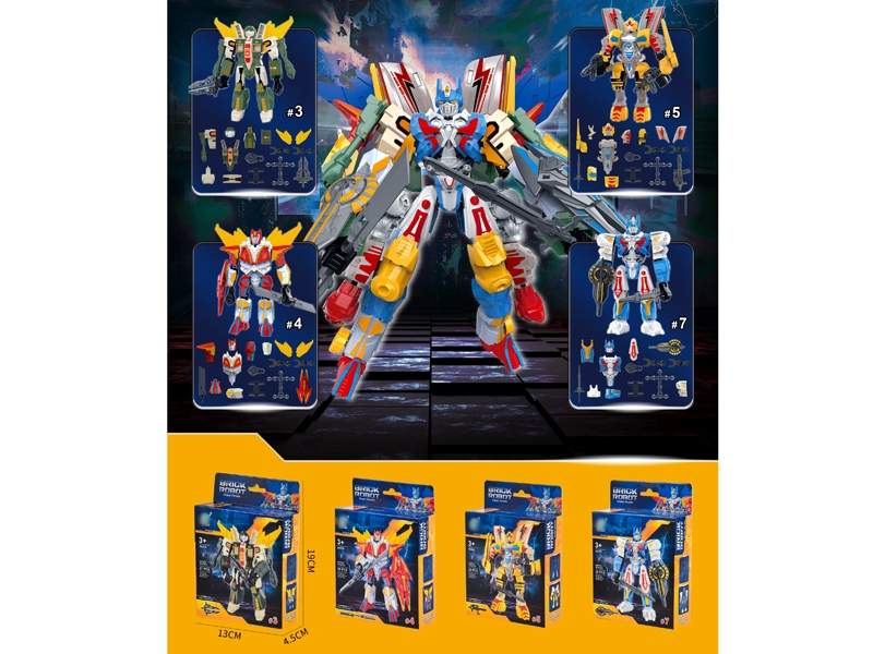 TRANSFORMED ROBOT (4 ASST.) - HP1179152
