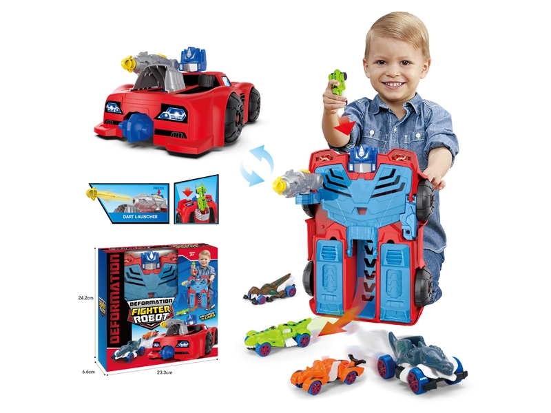 CATAPULT CAR + DEFORMABLE STORAGE BOX W/TRANSMITTER - HP1179427