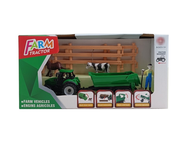 FREE WAY DIE-CAST TRUCK + FARM SET - HP1179587