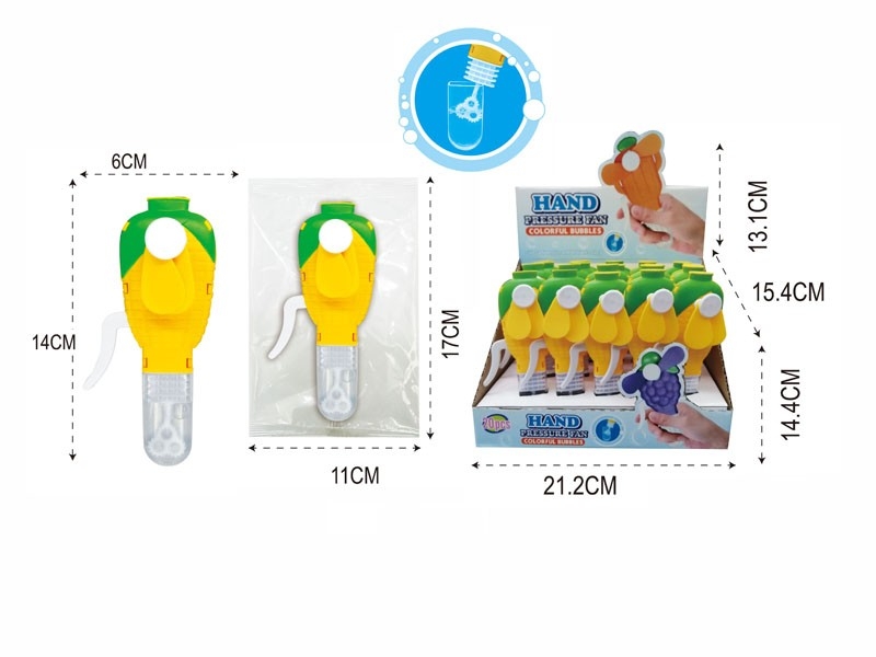 HAND PRESSURE FAN (20 PCS/DISPLAY BOX) - HP1179727