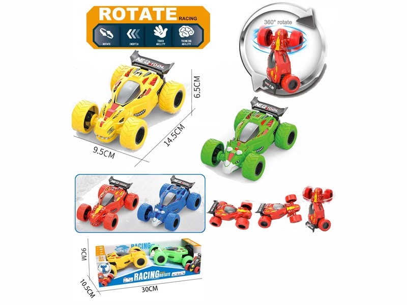 FRICTION STUNT CAR (2 ASST., 4 COLORS) - HP1179920