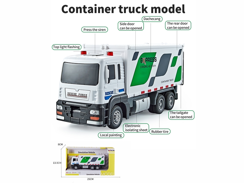 SIMULATED CONTAINER CAR - HP1180172