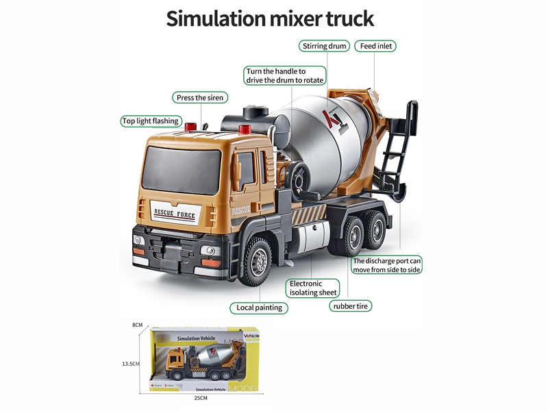 SIMULATION ENGINEERING VEHICLE MIXER - HP1180178