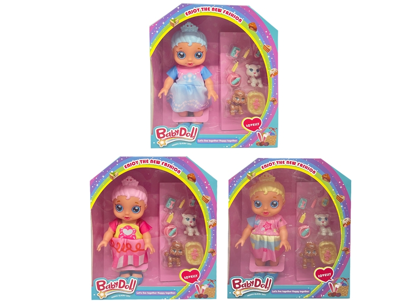 12”RUBBER DOLL W/IC - HP1181496