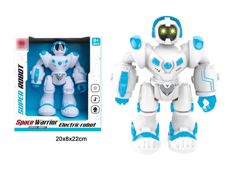 B/O ROBOT W/LIGHT & MUSIC，NOT INCLUDED BATTERY - HP1181908