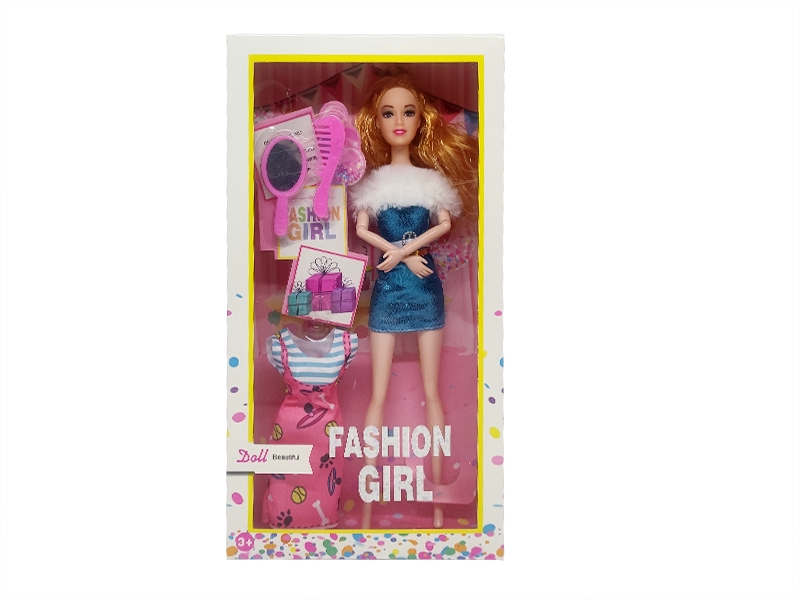 11.5” SOLID BODY DOLL W/ACCESSORIES - HP1181943