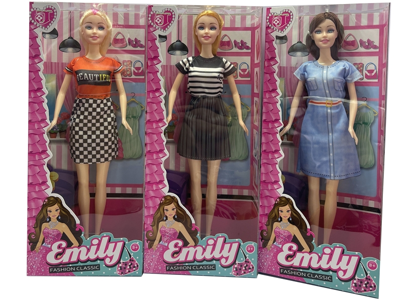 11.5“ SOLID BODY DOLL,3 ASST. - HP1182100