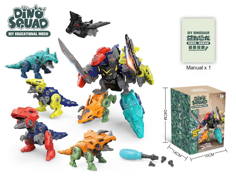 5 IN 1 TRANSFORMED DINOSAUR - HP1182113
