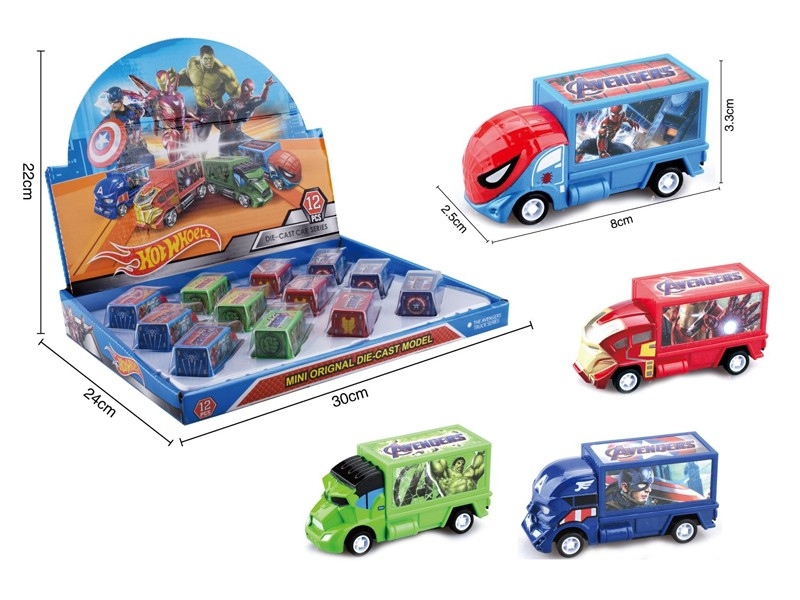 FREE WAY DIE-CAST CAR，12PCS/DISPLAY - HP1182195