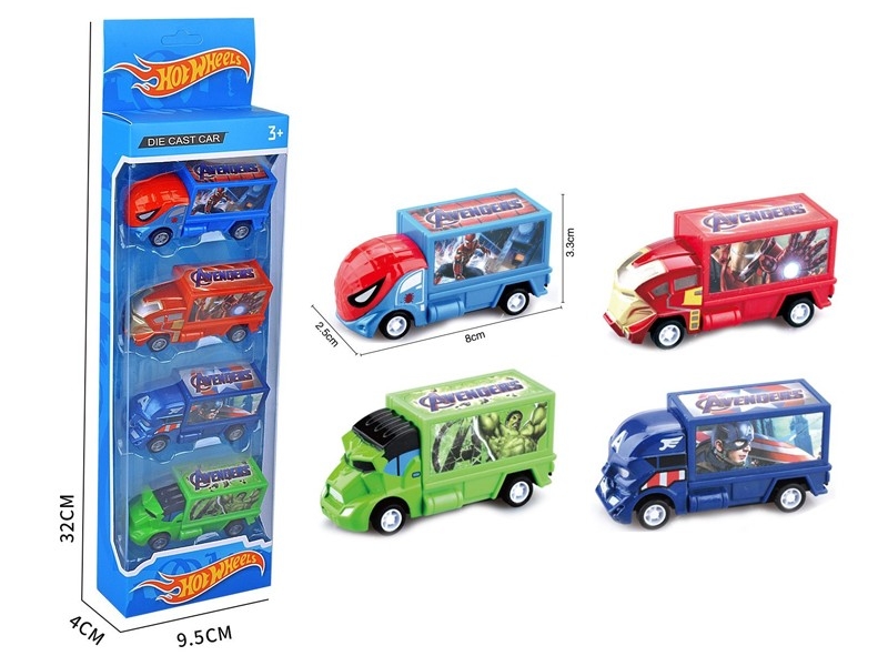 PULL BACK DIE-CAST CAR - HP1182204