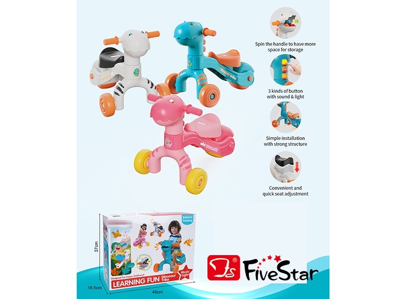 DINOSAUR TRIKE W/LIGHT & MUSIC - HP1182812