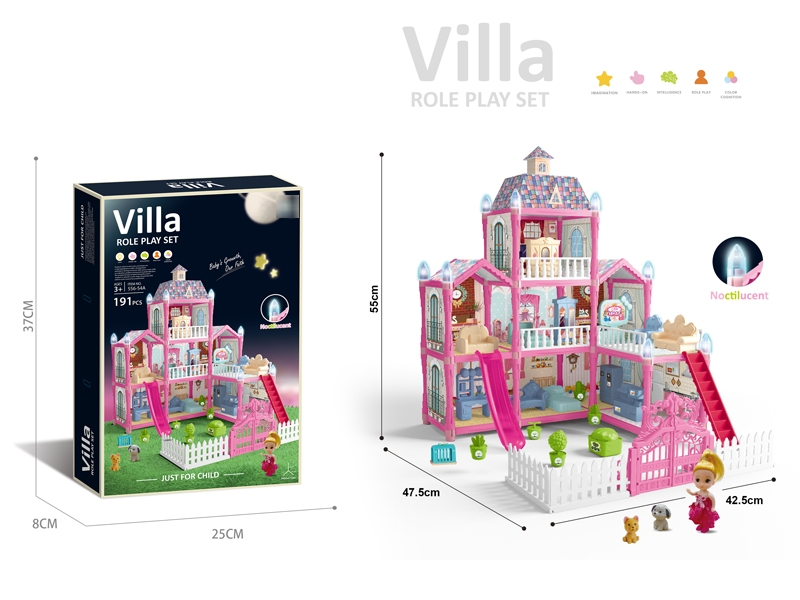 DIY NOCTILUCENCE VILLA 191PCS - HP1182831
