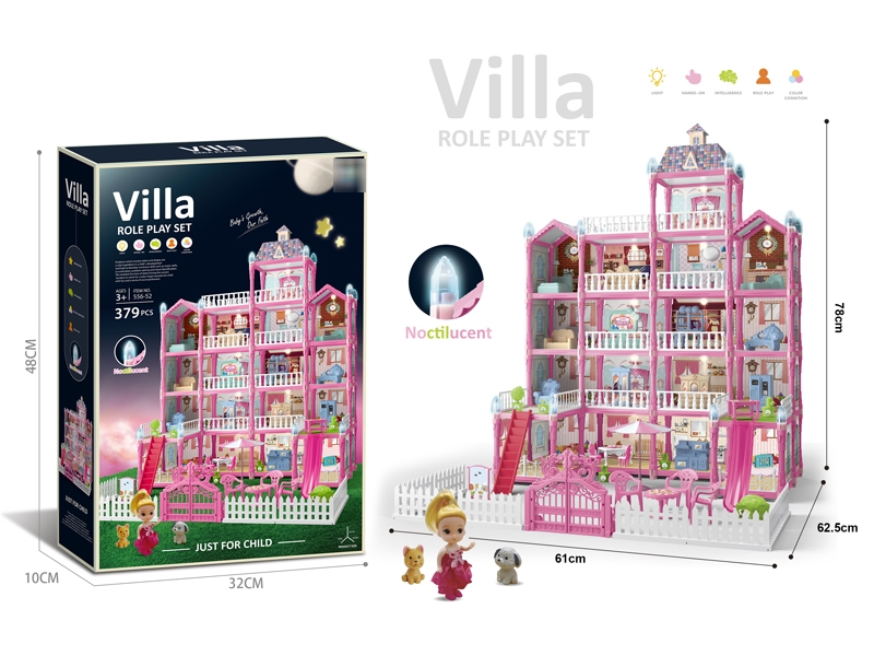 DIY NOCTILUCENCE VILLA 379PCS - HP1182837