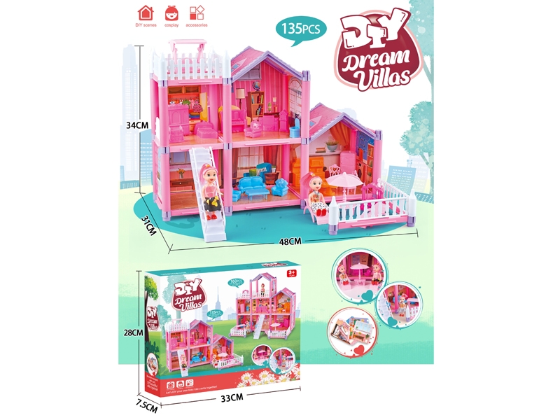 DIY VILLA 135PCS - HP1182841