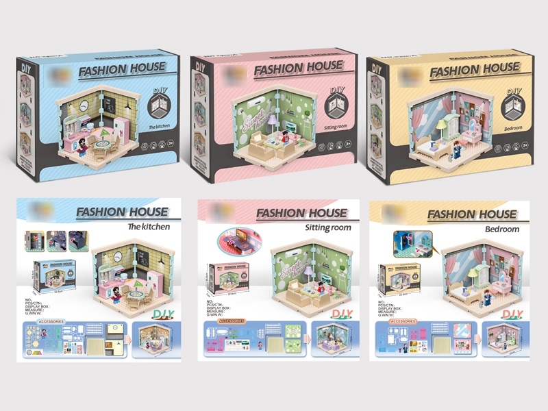BUILDING BLOCKS HOUSE，3ASST - HP1183498