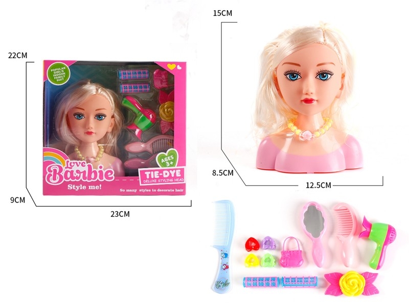 DOLL HEAD W/ACCESSORIES - HP1183943