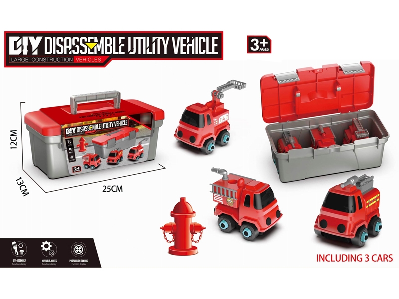 DIY DISASSEMBLY AND ASSEMBLY FIRE ENGINE TRUCK - HP1184194