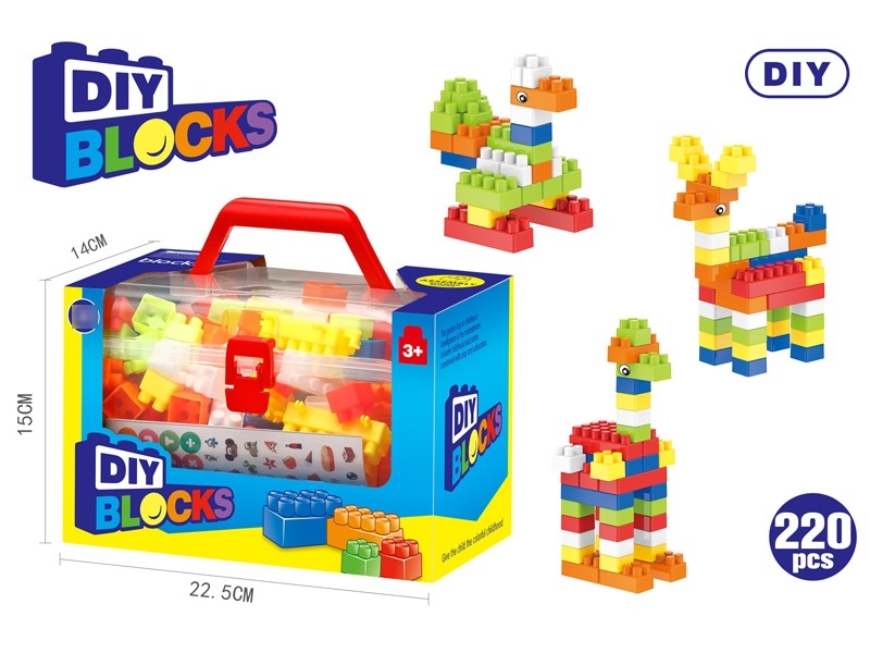 BUILDING BLOCKS 140PCS - HP1184345