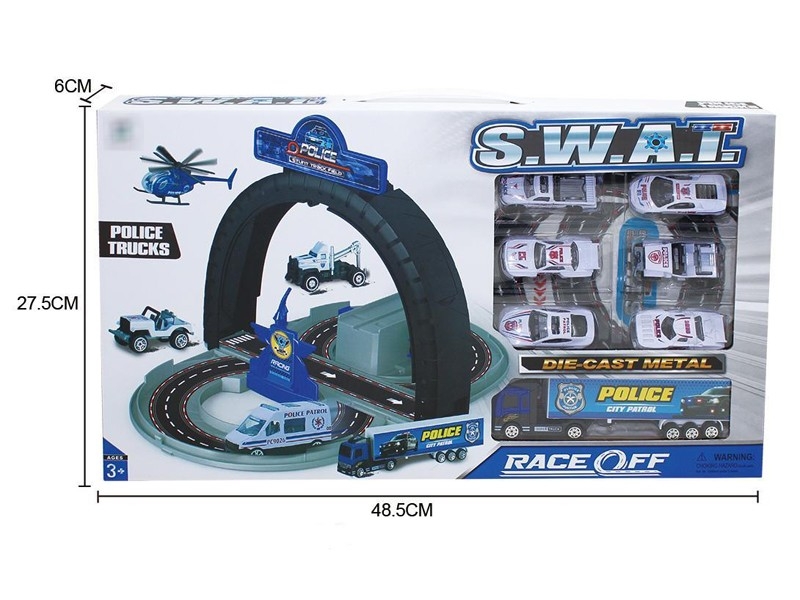 POLICE PARKING LOT SET - HP1184388