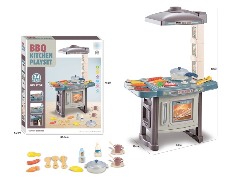 KITCHEN SET W/LIGHT & MUSIC - HP1184522