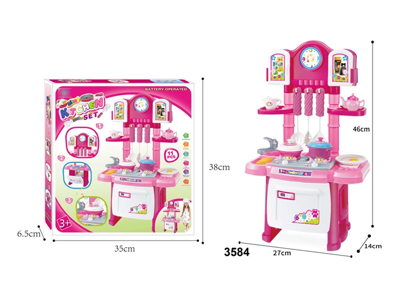 KITCHEN SET W/LIGHT & MUSIC - HP1185303