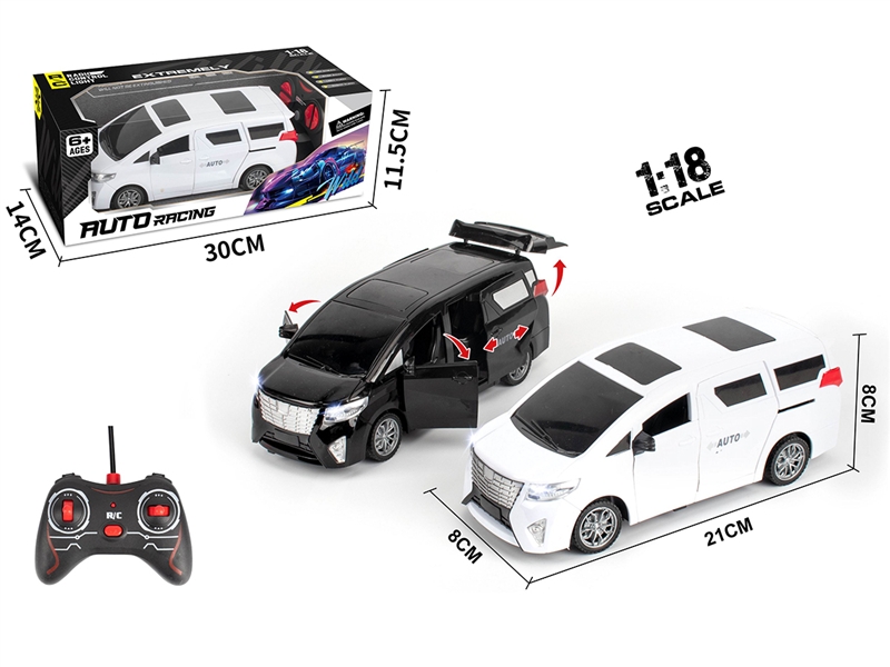 1：18一键开门7座商务车（仿真版） - HP1185418