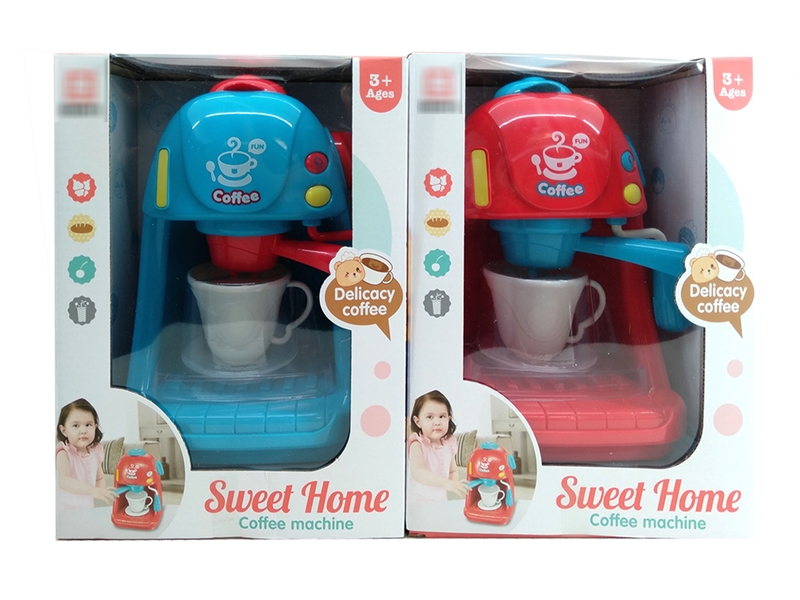 COFFEE MAKING MACHINE SET,RED/BLUE - HP1185518