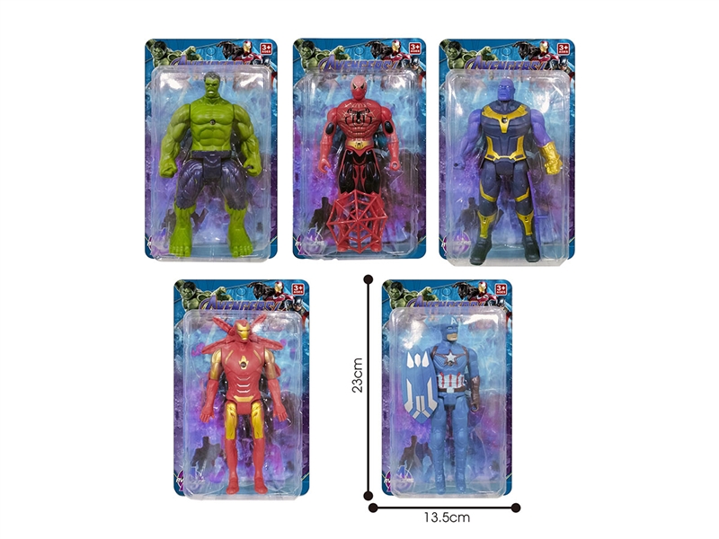 16CM THE AVENGERS W/LIGHT,5ASST - HP1185955