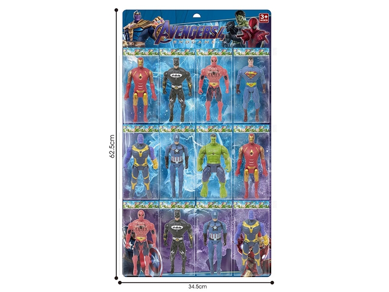 16CM THE AVENGERS W/LIGHT,12PCS - HP1185959